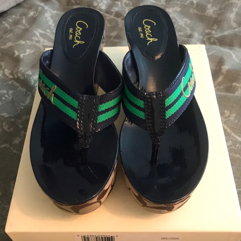 Coach wedge size 6 1/2